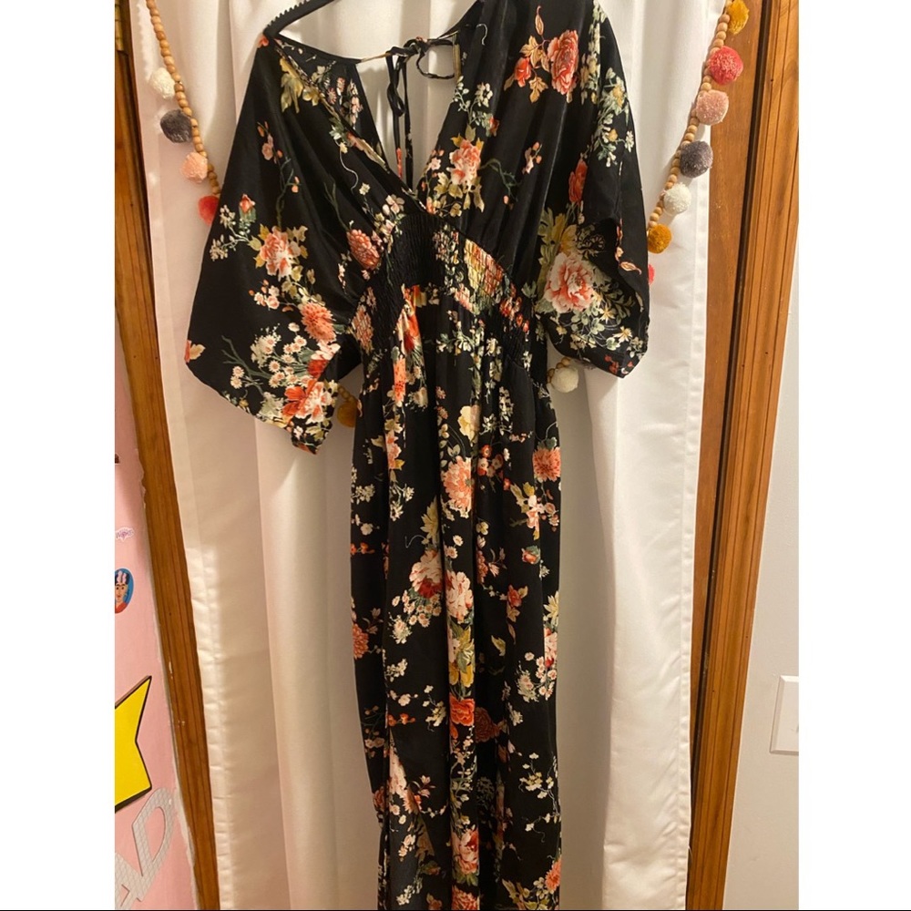 Worn Once! Silky Floral Maxi😇